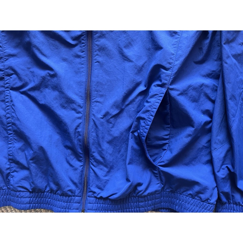 Reebok Classic Full Zip Nylon Jacket - Blue/Yellow - Large - Picture 5 of 6